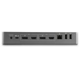 StarTech.com Universele Laptop Docking Station, Hybrid USB-C & USB-A Dock, Dual 4K DP & HDMI, 100W PD, Mac / Windows / Chrome OS, 4x USB 5Gbps Hub, GbE