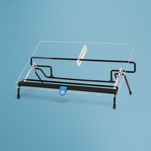 R-Go Tools Documenthouder R-Go Flex Read, ergonomisch, met soft foam polssteun, transparant acrylaat