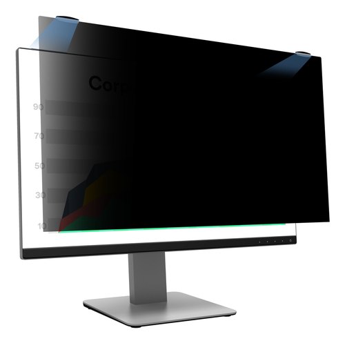 3M Privacy Filter voor 23.8in Volledig Scherm Monitor met COMPLY™ Magnetische Bevestiging, 16:9, PF238W9EM
