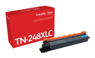 Everyday Cyaan Toner compatibel met Brother TN248XLC, High capacity