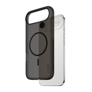 PanzerGlass CARE™ by ® Smokey Case w. Black MagSafe iPhone Air mobiele telefoon behuizingen Hoes Zwart