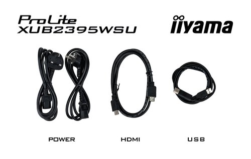 iiyama ProLite XUB2395WSU-B5 computer monitor 57,1 cm (22.5") 1920 x 1200 Pixels WUXGA LED Zwart