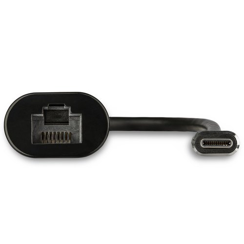 StarTech.com 2.5GbE USB C naar Ethernet Adapter NBASE-T NIC, USB 3.0 Type C 2.5/1 Gigabit/100 Mbps Multi Speed Netwerk, USB 3.1 Laptop naar RJ45/LAN, Thunderbolt 3 Compatibel, MacBook Pro Surface