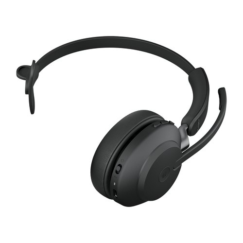 Jabra Evolve2 65 Headset Draadloos Hoofdband Kantoor/callcenter USB Type-A Bluetooth Oplaadhouder Zwart