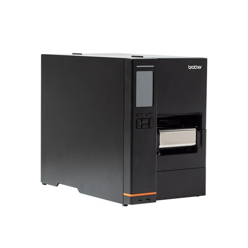 Brother TJ4522TN labelprinter Direct thermisch/Thermische overdracht 300 x 300 DPI 305 mm/sec Bedraad Ethernet LAN
