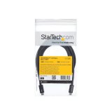 StarTech.com 2m Thunderbolt 3 Kabel, 20Gbps, 100W PD, 4K, Thunderbolt Gecertificeerd, Thunderbolt 4/USB 3.2/DisplayPort Compatibel, Zwart