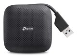 TP-Link UH400 interface hub USB 3.2 Gen 1 (3.1 Gen 1) Type-A 5000 Mbit/s Zwart