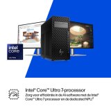 HP Z2 Tower G1i Wolf Pro Security Edition Intel Core Ultra 7 265K 64 GB DDR5-SDRAM 1 TB SSD Windows 11 Pro Workstation AI Workstation, AI PC Zwart