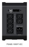Vertiv PSA6E-1000IT-IEC UPS Line-interactive 1 kVA 525 W 6 AC-uitgang(en)