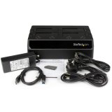 StarTech.com USB 3.0 naar SATA 6 Gbps hard drive docking station met 4 bays, UASP & dubbele ventilatoren 2,5/3,5 inch SSD / HDD dock