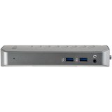 StarTech.com USB-C USB-A Dock - Hybride Universeel USB 3.0 Docking Station voor USB-C of USB-A Laptop - Dual Monitor 4K 60Hz HDMI/DisplayPort - 6x USB-A, GbE - USB 5Gbps - Windows/Mac