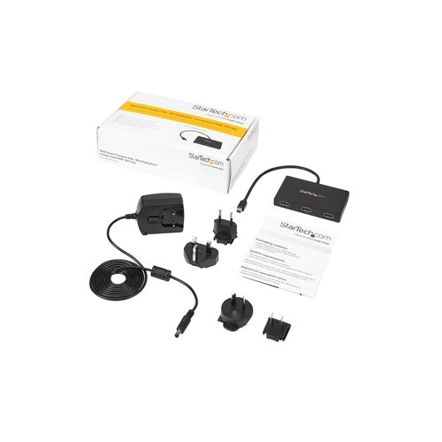 StarTech.com Multi monitor adapter en splitter Mini DisplayPort naar 3x HDMI MST Hub