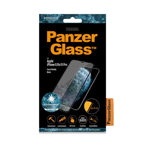 PanzerGlass ® Screen Protector iPhone 11 Pro | Xs | X | Edge-to-Edge Doorzichtige schermbeschermer Apple 1 stuk(s)