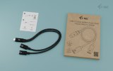 i-tec USB-C Cable Splitter Audio/Data + Power Delivery 100W