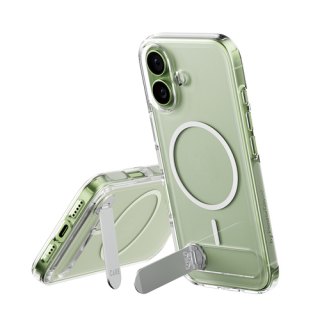 PanzerGlass CARE™ by ® Kickstand Case Transparent w. MagSafe iPhone 17 mobiele telefoon behuizingen Hoes Transparant
