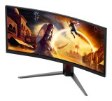 AOC G4 CU34G4ZCA computer monitor 86,4 cm (34") 3440 x 1440 Pixels Wide Quad HD Zwart, Rood