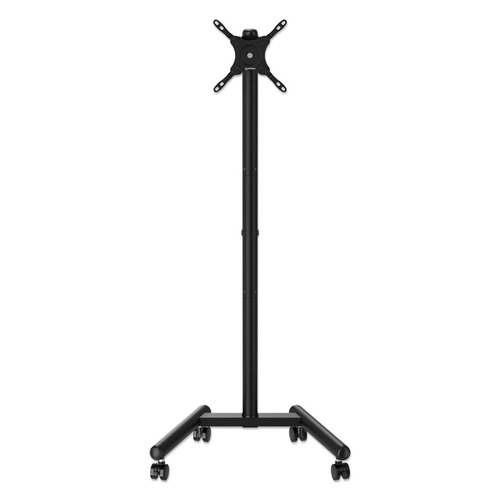 Manhattan Trolley voor TV’s en monitoren, voor schermen 13"–42", VESA-compatibiliteit: van 75x75 tot 200x200 mm (controleer de afmetingen van de vier montagegaten aan de achterzijde), max 20 kg, 6 hoogten, beugel