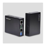 StarTech.com VDSL2 Ethernet Extender Kit via Single Pair Kabel, Tot 1km Long Range LAN Repeater over Telefoonlijn/CAT5e/CAT6, Vervanging voor 110VDSLEXTEU, TAA