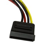 StarTech.com 15 cm 4-pins Molex naar SATA Voedingskabel Adapter