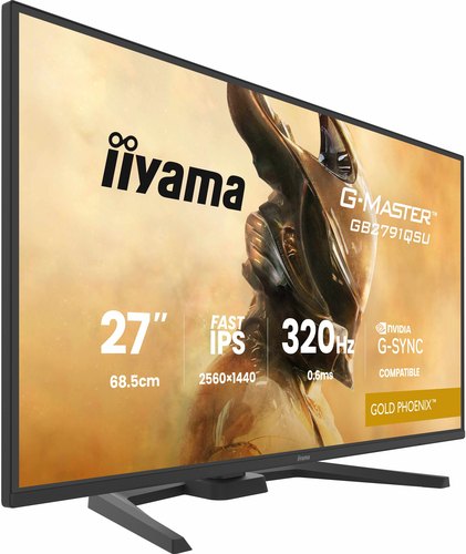 iiyama G-MASTER GB2791QSU-B1 computer monitor 68,6 cm (27") 2560 x 1440 Pixels Wide Quad HD LCD Zwart