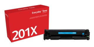 Everyday Cyaan Toner compatibel met HP 201X (CF401X), High capacity