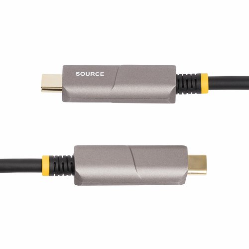 StarTech.com 9,15m USB-C naar HDMI 2.0 Actieve Optische Kabel (AOC), OM3 Multi-mode, 4K 60Hz, CL3 Rated, HDR10, HDCP1.4/2.2, Unidirectionele USB Type-C naar HDMI Adapterkabel