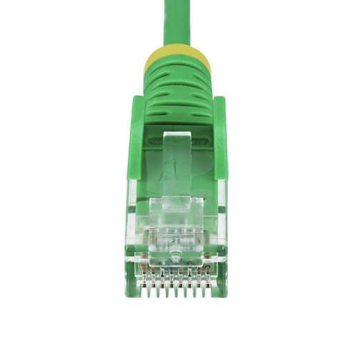 StarTech.com 1,5m Dunne CAT6 Ethernet Kabel, Groen, Snagless, 100W PoE, UTP, LSZH, 28AWG Pure Koperdraad, Slim RJ45 Netwerk Patchkabel met Trekontlasting, Fluke Getest