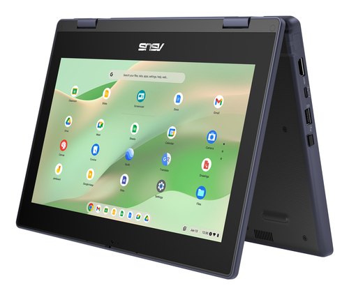 ASUS Chromebook CZ11 Flip CZ1104FM4A-NS0199 MediaTek Kompanio Kompanio 540 29,5 cm (11.6") Touchscreen HD 4 GB LPDDR4x-SDRAM 64 GB eMMC Wi-Fi 7 (802.11be) ChromeOS Grijs AZERTY Belgisch