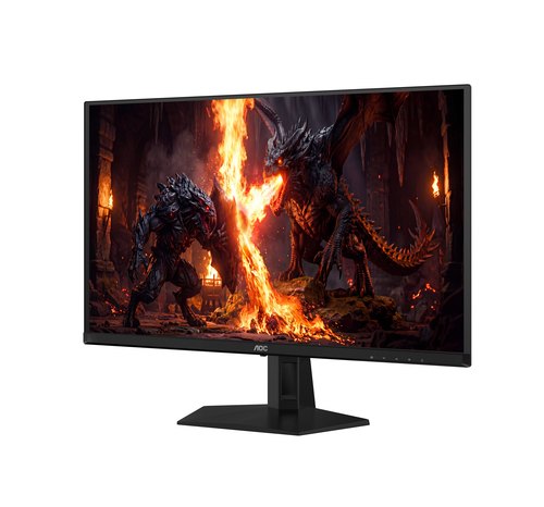 AOC G4 Q27G41ZDF computer monitor 67,3 cm (26.5") 2560 x 1440 Pixels Quad HD QD-OLED Zwart, Rood