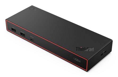 Lenovo ThinkPad USB4 Dock 5000 (with 135W Adapter) Bedraad Zwart