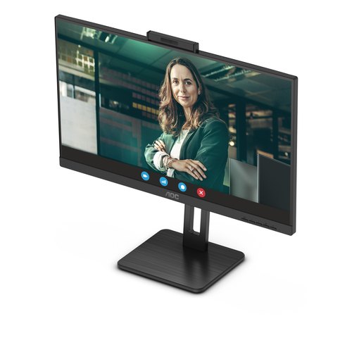 AOC Q27P3CW computer monitor 68,6 cm (27") 2560 x 1440 Pixels Quad HD LED Zwart