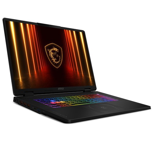 MSI Crosshair 18 HX AI A2XWGXKG-088BE Intel Core Ultra 9 275HX Laptop 45,7 cm (18") Quad HD+ 32 GB DDR5-SDRAM 1 TB SSD NVIDIA GeForce RTX 5070 Wi-Fi 6E (802.11ax) Windows 11 Home Zwart QWERTY Frans