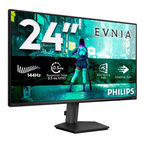 Philips Evnia 3000 24M2N3200NF/00 computer monitor 60,5 cm (23.8") 1920 x 1080 Pixels Full HD LCD Zwart
