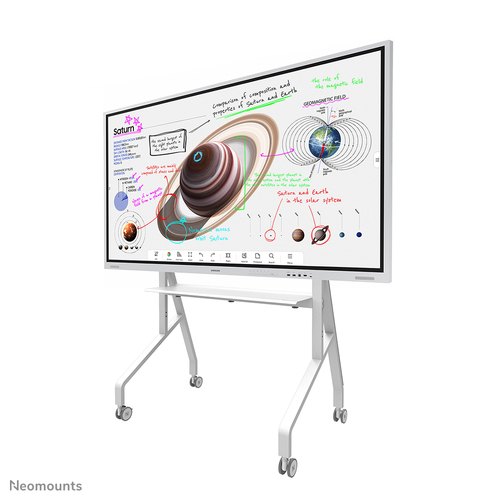Neomounts FL50-525WH1 TV trolley 55-86" - snelle installatie - TÜV