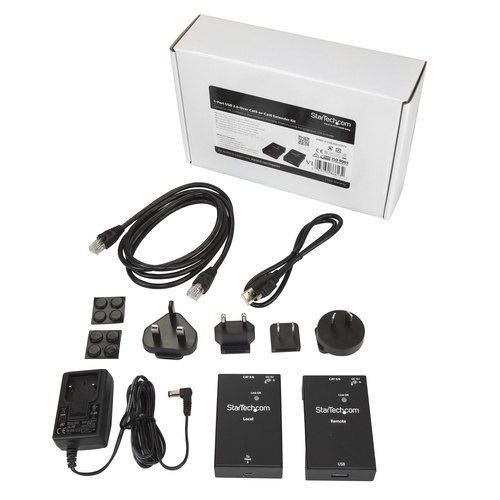 StarTech.com 1-Poorts USB 2.0 over -Cat5 of -Cat6 extender kit 50 m