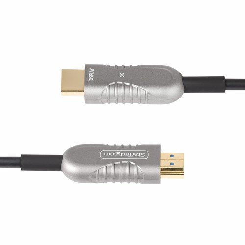 StarTech.com 9,1m Hybride Actieve Optische HDMI 2.1 Kabel (AOC), CMP, Plenum Rated, 8K Ultra High Speed HDMI 2.1/2.0 Optische Kabel, 48Gbps, 8K 60Hz/4K 120Hz, HDR10+/FRL/TMDS/eARC