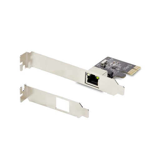 StarTech.com 1-Port Gigabit PCIe Ethernet Adapter Kaart, 1Gbps PCIe Netwerkkaart, 10/100/1000Mbps PCI Express NIC, Realtek RTL8111H, Windows en Linux, TAA