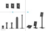 Neomounts FL15-627BL1 Tablet vloerstandaard - max 3 kg