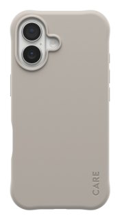 PanzerGlass CARE™ by ® Samba Case Vanilla w. MagSafe iPhone 17 mobiele telefoon behuizingen Hoes Beige
