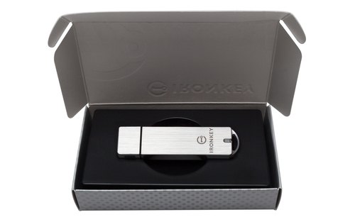 Kingston Technology IronKey 64GB Basic S1000 versleutelde USB 3.0 FIPS 140-2 niveau 3