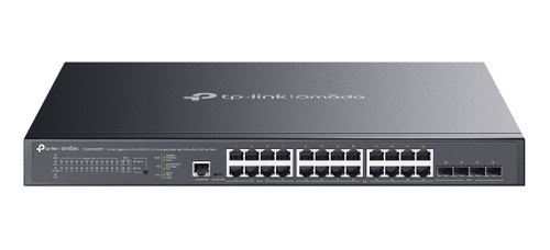 TP-Link Omada SG3428XMPP netwerk-switch Managed L2+ Gigabit Ethernet (10/100/1000) Power over Ethernet (PoE) 1U Zwart