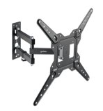 Manhattan Wandbeugel voor TV’s en monitoren (Volledig Verstelbaar), voor schermen 32–55", VESA-compatibiliteit: van 100x100 tot 400x400 mm (controleer de afmetingen van de vier montagegaten aan de achterzijde), max 30 kg, zwart