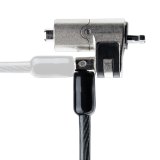 StarTech.com Nano Laptopslot, 2m, Anti Diefstal Kabelslot met Sleutel, Nano Slot Security Kabel voor 2-1 Laptops/EliteBook/Lenovo X1, Bestand tegen Doorsnijden, Computerslot voor Laptop Beveiliging