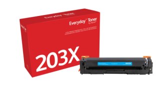 Everyday Cyaan Toner compatibel met HP 203X (CF541X), High capacity
