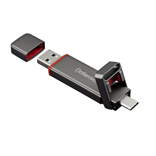 Intenso 3850450 externe solide-state drive 500 GB USB Type-A / USB Type-C 3.2 Gen 1 (3.1 Gen 1) Antraciet