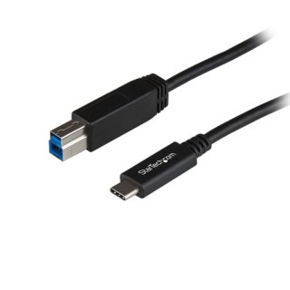 StarTech.com USB 3.1 (10Gbps) USB-C naar USB-B kabel - 1 m