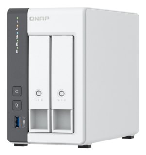QNAP TS-216G data-opslag-server NAS Tower Cortex-A Cortex-A55 4 GB 0 TB Wit