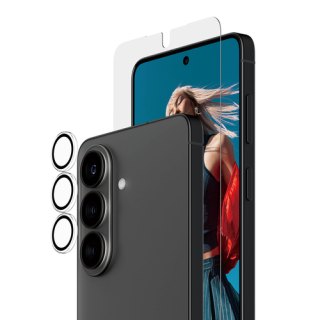 PanzerGlass ® 2-in-1 Hoops® Bundle Samsung Galaxy S26 | Ultra-Wide Fit Doorzichtige schermbeschermer 1 stuk(s)