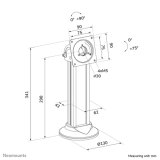 Neomounts DS15-632BL1 Tablet standaard bureau - max 3 kg