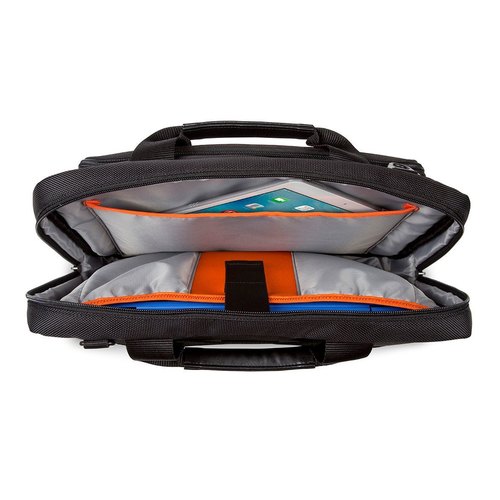 Targus TBT913EU laptoptas 35,6 cm (14") Aktetas Zwart, Grijs